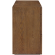 Meridian Furniture Stanton Brown Solid Wood Console Table