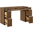 Meridian Furniture Stanton Brown Solid Wood Console Table