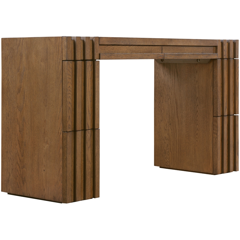 Meridian Furniture Stanton Brown Solid Wood Console Table