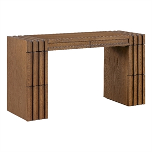 Meridian Furniture Stanton Brown Solid Wood Console Table