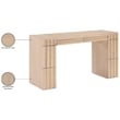 Meridian Furniture Stanton Natural Solid Wood Console Table