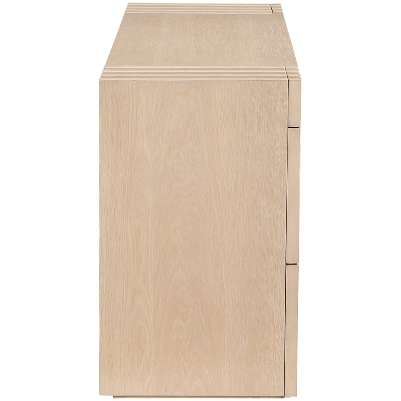 Meridian Furniture Stanton Natural Solid Wood Console Table