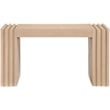 Meridian Furniture Stanton Natural Solid Wood Console Table