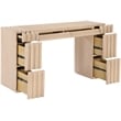 Meridian Furniture Stanton Natural Solid Wood Console Table