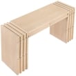 Meridian Furniture Stanton Natural Solid Wood Console Table
