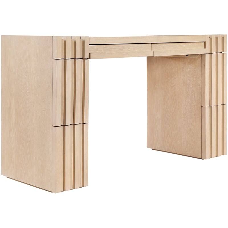 Meridian Furniture Stanton Natural Solid Wood Console Table