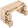Meridian Furniture Stanton Natural Solid Wood Console Table
