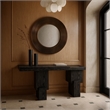 Meridian Furniture Anzio Black Solid Wood Console Table
