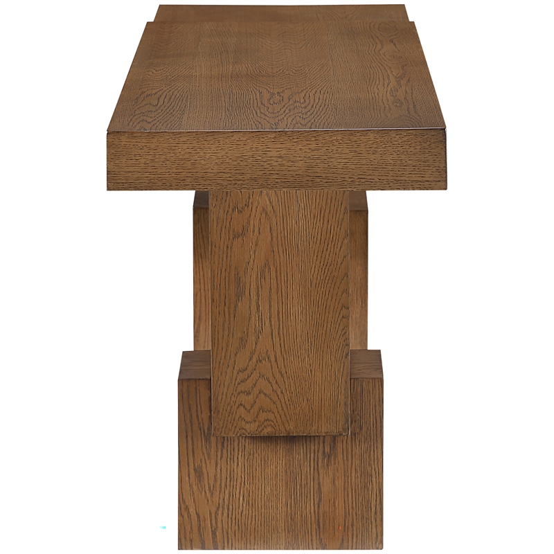 Meridian Furniture Anzio Brown Solid Wood Console Table