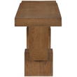 Meridian Furniture Anzio Brown Solid Wood Console Table