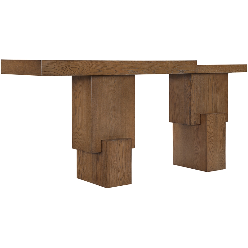 Meridian Furniture Anzio Brown Solid Wood Console Table
