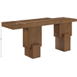 Meridian Furniture Anzio Brown Solid Wood Console Table