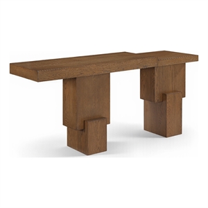 Meridian Furniture Anzio Brown Solid Wood Console Table