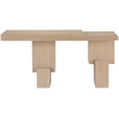 Meridian Furniture Anzio Natural Solid Wood Console Table
