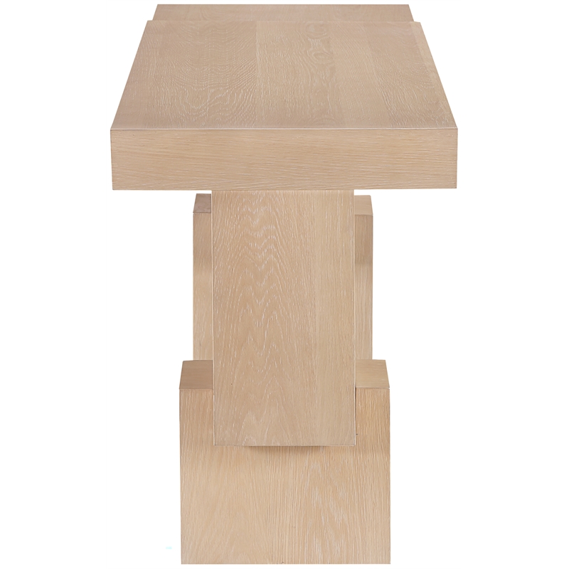 Meridian Furniture Anzio Natural Solid Wood Console Table