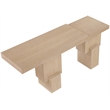 Meridian Furniture Anzio Natural Solid Wood Console Table