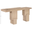 Meridian Furniture Anzio Natural Solid Wood Console Table