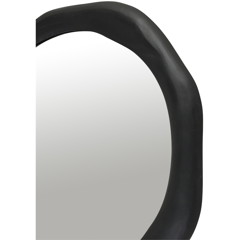 Meridian Furniture Armada Black Aluminum Mirror