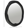 Meridian Furniture Armada Black Aluminum Mirror