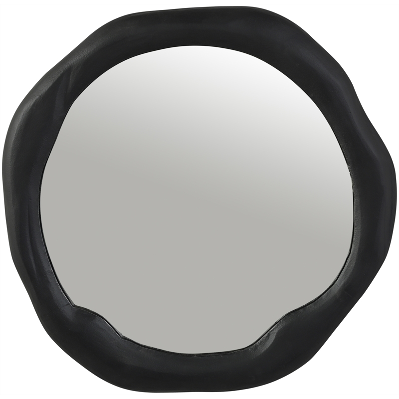 Meridian Furniture Armada Black Aluminum Mirror