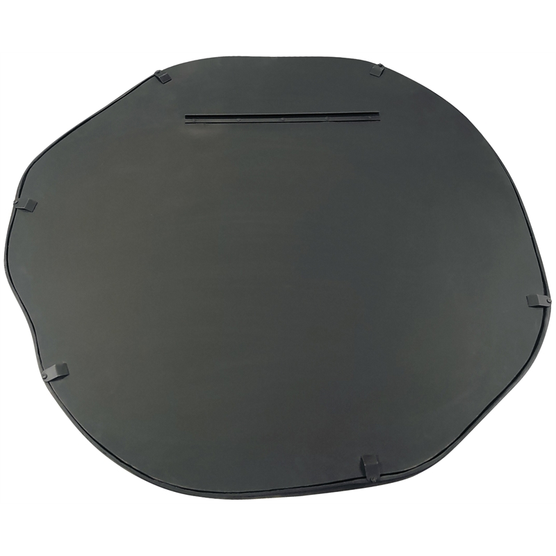Meridian Furniture Armada Black Aluminum Mirror