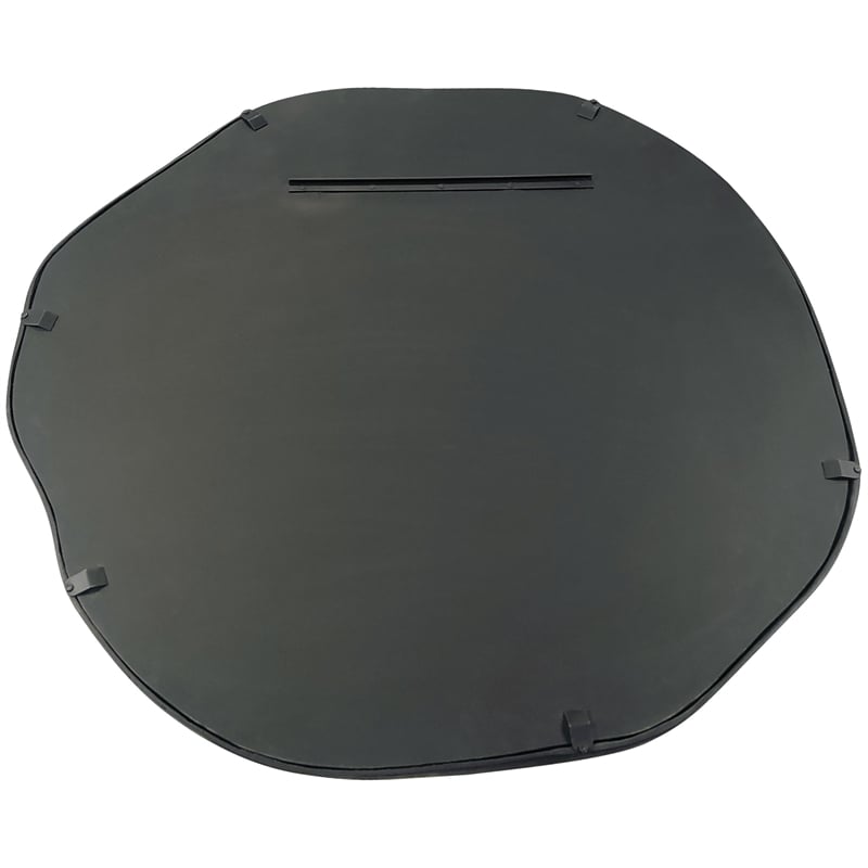 Meridian Furniture Armada Black Aluminum Mirror