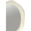 Meridian Furniture Armada Cream Aluminum Mirror