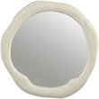 Meridian Furniture Armada Cream Aluminum Mirror