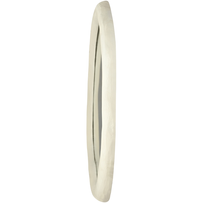 Meridian Furniture Armada Cream Aluminum Mirror