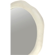 Meridian Furniture Armada Cream Aluminum Mirror