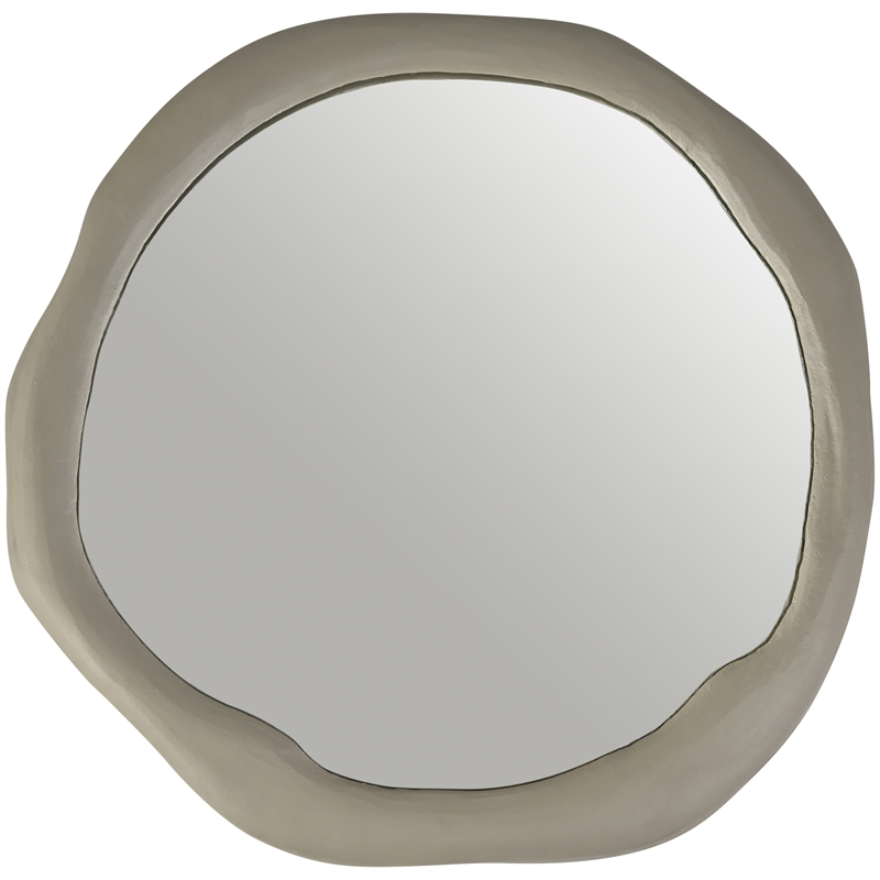 Meridian Furniture Armada Taupe Aluminum Mirror