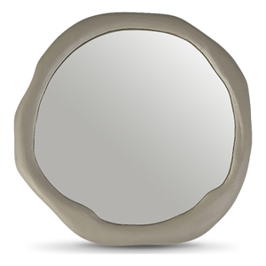 Meridian Furniture Armada Taupe Aluminum Mirror