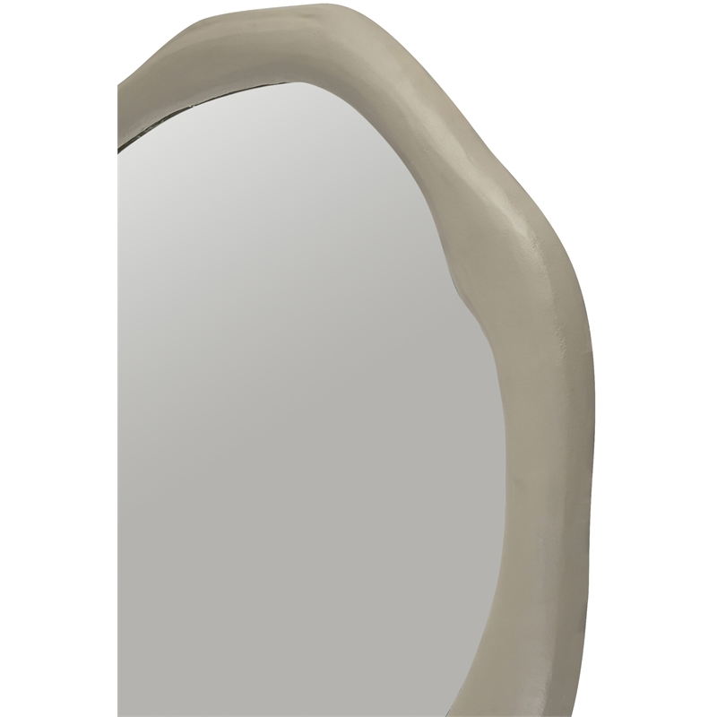 Meridian Furniture Armada Taupe Aluminum Mirror