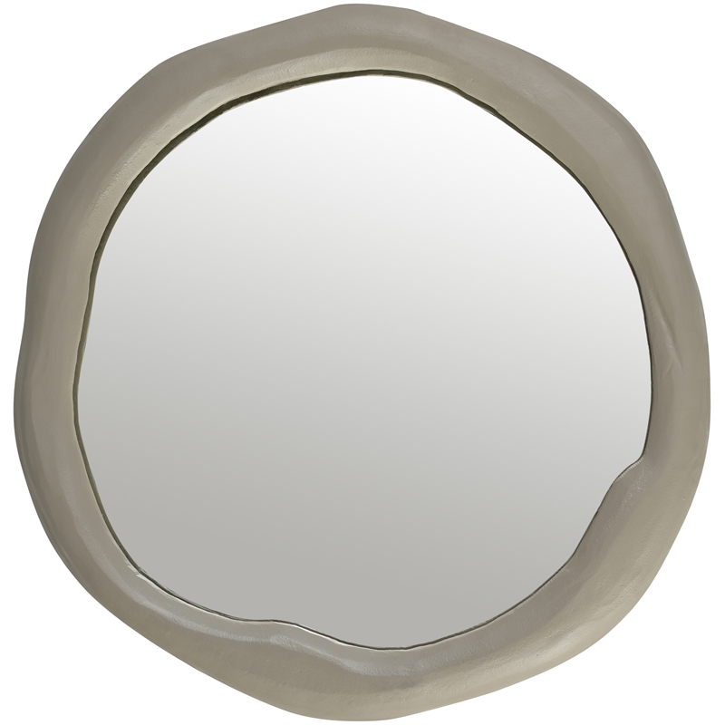 Meridian Furniture Armada Taupe Aluminum Mirror