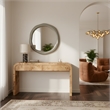 Meridian Furniture Armada Taupe Aluminum Mirror