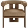 Meridian Furniture Arienzo Beige Velvet Upholstered Accent Chair
