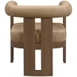 Meridian Furniture Arienzo Beige Velvet Upholstered Accent Chair