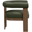 Meridian Furniture Arienzo Green Velvet Upholstered Accent Chair