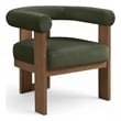 Meridian Furniture Arienzo Green Velvet Upholstered Accent Chair