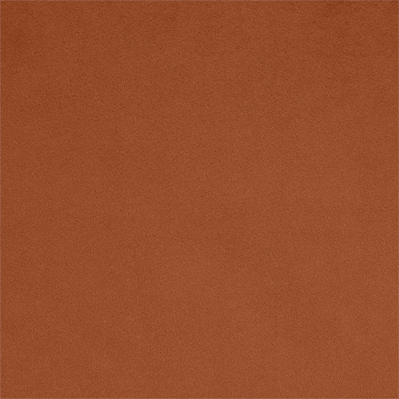 Meridian Furniture Arienzo Cognac Velvet Upholstered Accent Chair