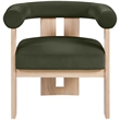 Meridian Furniture Arienzo Green Velvet Upholstered Accent Chair