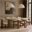 Meridian Furniture Arienzo Cream Velvet Upholstered Dining Chair (Set of 2)