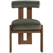 Meridian Furniture Arienzo Green Velvet Upholstered Dining Chair (Set of 2)