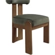 Meridian Furniture Arienzo Green Velvet Upholstered Dining Chair (Set of 2)