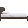 Meridian Furniture Kivo Walnut Solid Wood Full Bed