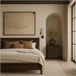 Meridian Furniture Kivo Walnut Solid Wood Full Bed