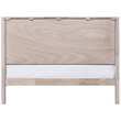 Meridian Furniture Kivo Natural Solid Wood Full Bed