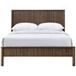 Meridian Furniture Kivo Walnut Solid Wood King Bed
