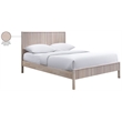Meridian Furniture Kivo Natural Solid Wood Queen Bed