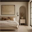 Meridian Furniture Kivo Natural Solid Wood Queen Bed